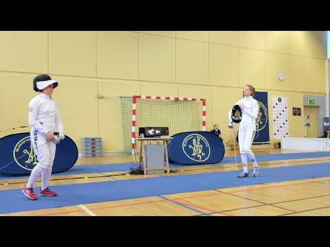 JSM 2018 Lagtävling Värja damer final