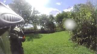 preview picture of video 'Blast Camp Paintball Octagon Game 9-23-12'