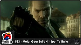 PS3 - Metal Gear Solid 4 - Spot TV Italia (2008)