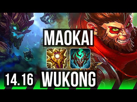 MAOKAI vs WUKONG (JGL) | 2/2/18 | NA Challenger | 14.16