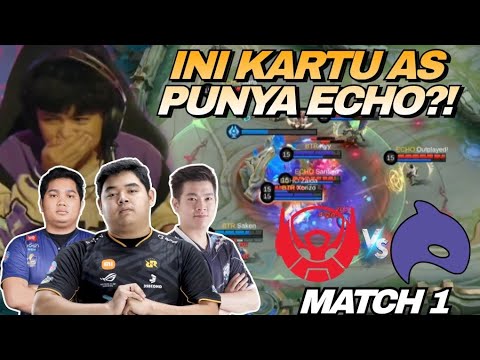 INI KARTU AS PUNYA ECHO ?! BTR VS ECHO MATCH 1 - ESL SNAPDRAGON