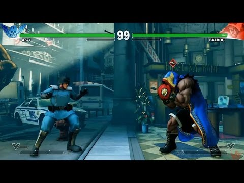 STREET FIGHTER V : Balrog/M.Bison (Boxer) gameplay