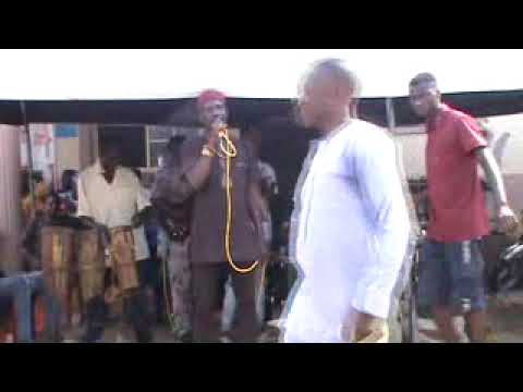 Ochiosa ( Dr. ) State Orji Moore  live on stage at the burial ceremony of late Mrs Ogheneochuko