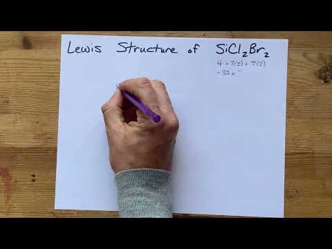 Sicl2br2 Lewis Structure