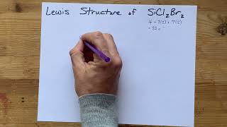 Lewis Structure of SiCl2Br2