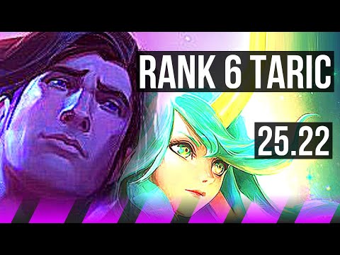 TARIC & Lucian vs SORAKA & Corki (SUP) | Rank 6 Taric, 2/4/22 | EUW Grandmaster | 25.22
