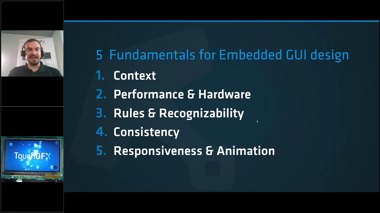 Embedded GUI Design - Webinar