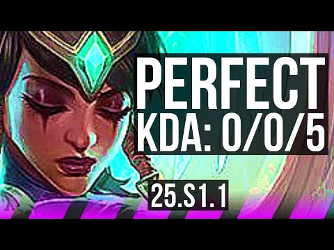 KARMA & Ezreal vs ZAC & Caitlyn (SUP) | 0/0/5 | VN Challenger | 25.S1.1