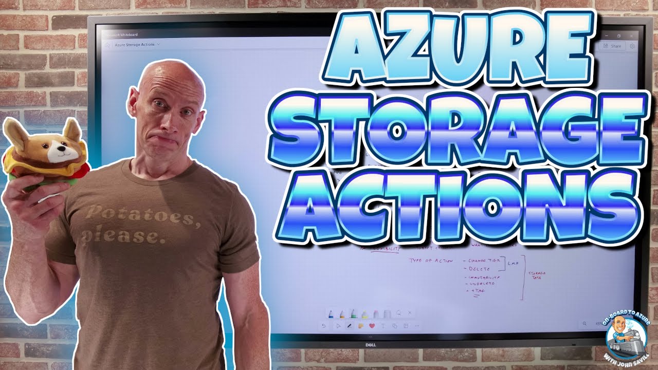 A deep dive in Azure Storage Actions for large scale, very flexible actions on your storage content.