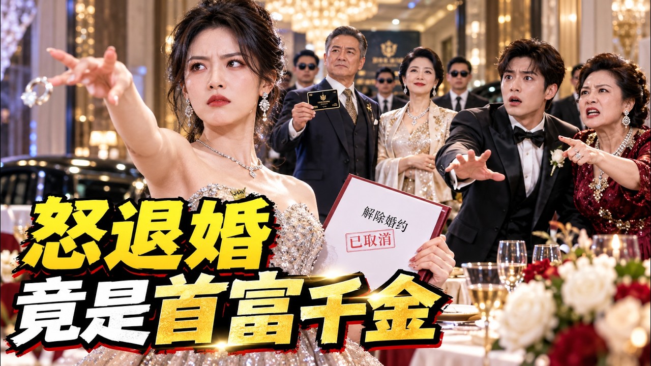 訂婚宴上，婆婆嫌我爸是保安、我媽是保潔，逼我當場斷親！我怒甩婚戒退婚，誰知爸媽竟是千億首富，?