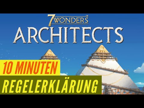 7 Wonders Architects - Regeln - Aufbau - Anleitung - Regelerklärung