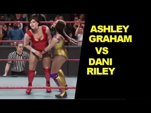 WWE 2K19 Ashley Graham vs Dani Riley - Knockout Match