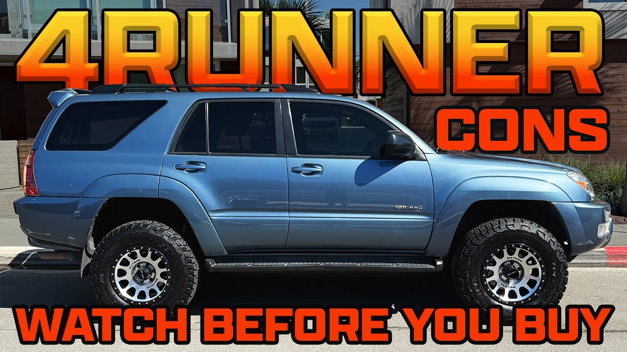 Do NOT Buy a 4Runner Before Watching This (4th Gen ...