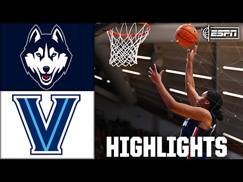 UConn Huskies vs. Villanova Wildcats | Full Game Highlights | ESPN College Basketball