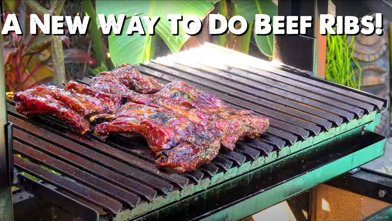 BBQ Beef Rib Recipe on the Santa Maria Grill! | Sunterra | Ballistic BBQ