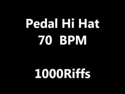 Pedal Hi Hat Metronome : 70 BPM - Beats Per Minute