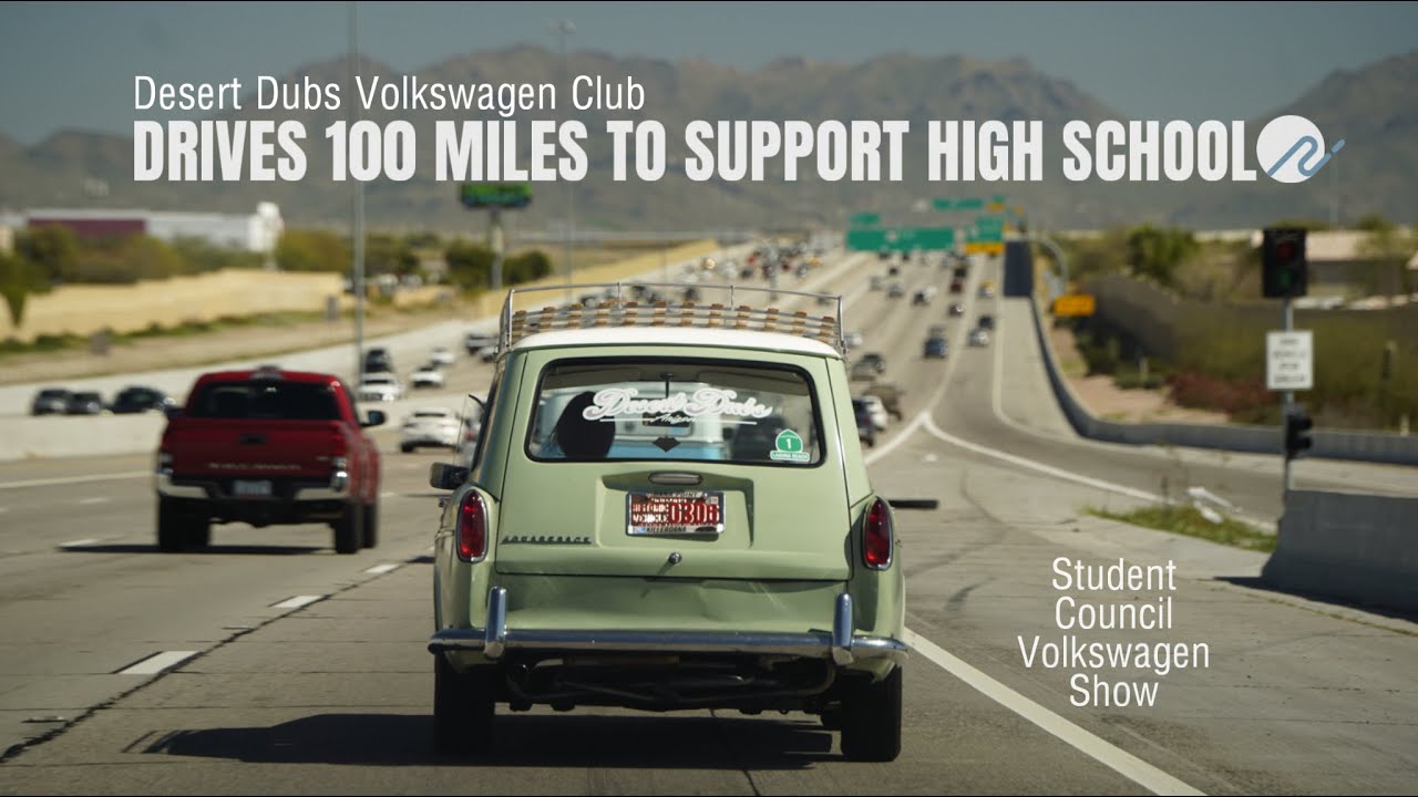 Desert Dubs supports Ironwood High School Student Council Car show. Over 100 miles round trip!