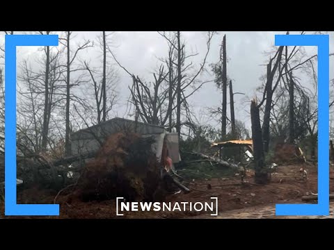 Massive tornado hits Alabama as part of huge storm | Rush Hour