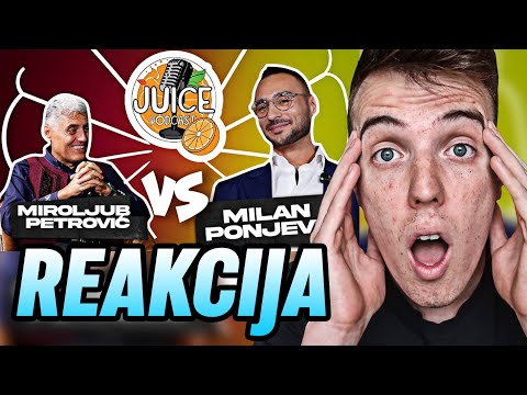 MILAN PONJEVIĆ - LANMI MIAMI VS. MIROLJUB PETROVIĆ - JUICE PODCAST - CHODA REAKCIJA