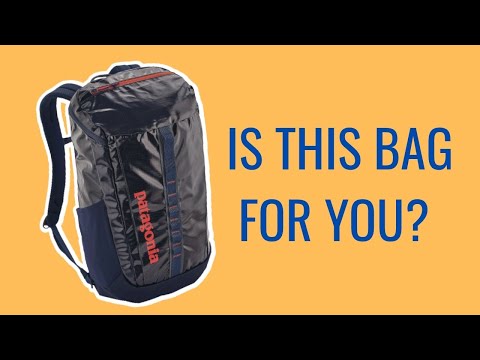 Patagonia Black Hole 25L Backpack Review - 1 Year Later + Pros and Cons + On Back 360 View