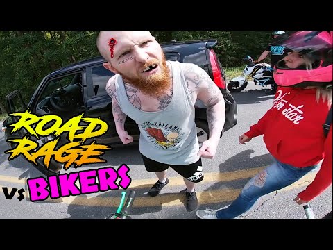 Stupid, Angry People Vs Bikers 2024 - Motorcycle vs Angry Man Road Rage