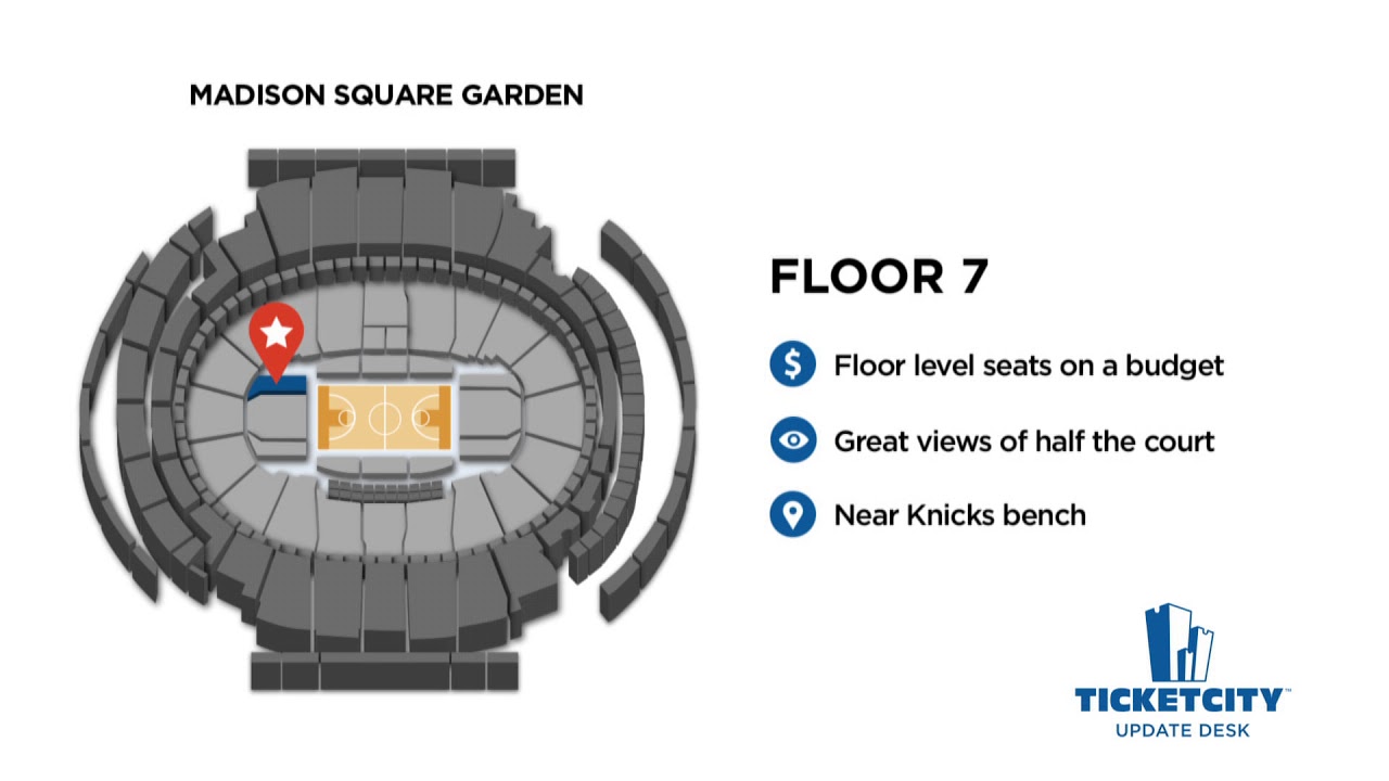 Madison Square Garden Seat Recommendations - The TicketCity Update Desk