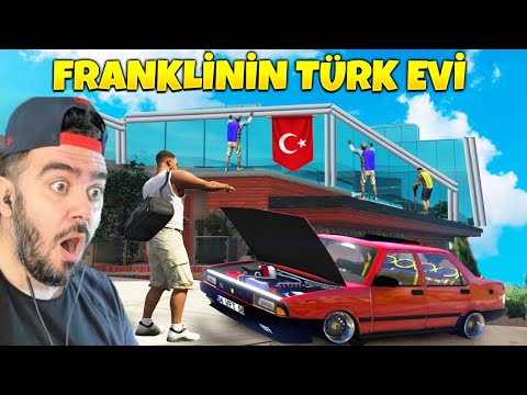FRANKLIN EVINI TRILYONLUK TÜRK EVI YAPTI - GTA 5 MODS