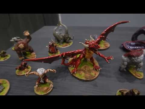 Descent - Journeys in the Dark 1st edition painted minis 