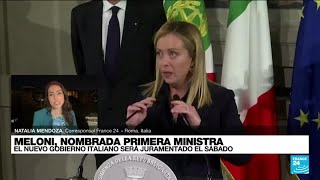 Informe desde Roma: Así sería el gabinete de Giorgia Meloni