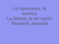 "Resistiré" Erreway + Letra 