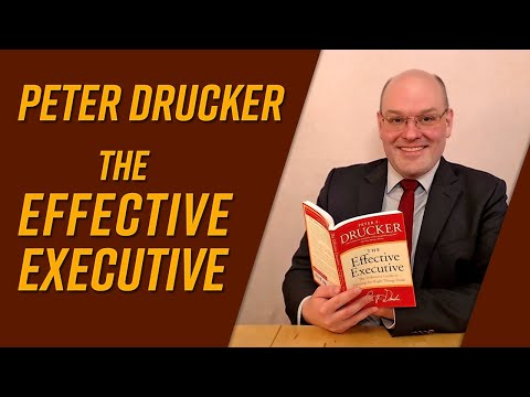 The Effective Executive von Peter Drucker [Buchvorstellung]
