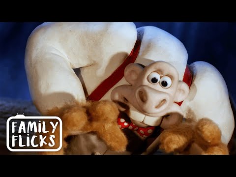 Wallace Transforms | Wallace & Gromit: The Curse of the Were-Rabbit (2005) | Family Flicks