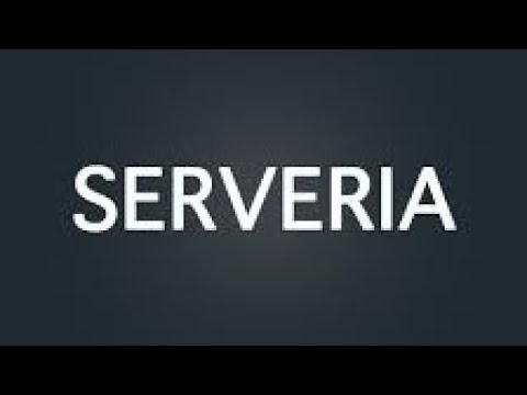 Обложка видео-обзора для сервера Serveria