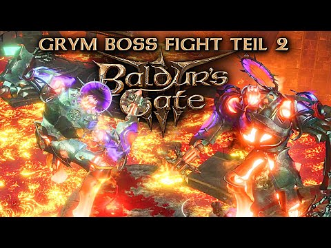 Grym Boss Fight Teil 2 in Baldur's Gate 3 Deutsch German Gameplay