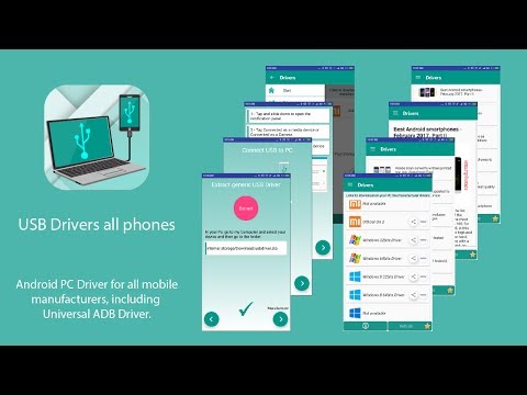 Usb driver for mobile phones