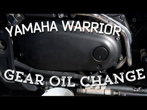 Yamaha Warrior 1700 Gear Oil Change