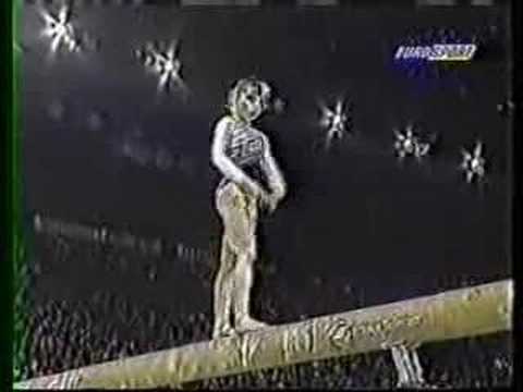 Ludivine Furnon - 1996 French International - Balance Beam