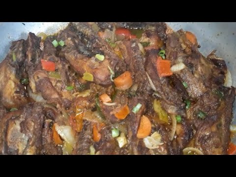 Brown Stew Chicken Back|Homestyle| Jamaican style
