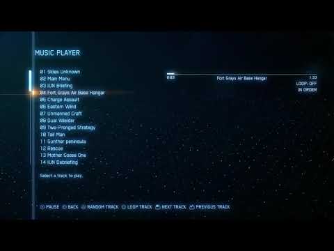 ACE COMBAT™ 7 OST 04/63 - Fort Grays Air Base Hangar