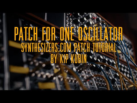 Patch For One Oscillator #Dotcompetition2023 Patch Tutorial