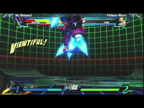 UMVC3: Fatless Worm vs No Respect - Alpha Clash 10