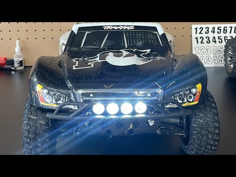 TRAXXAS SLASH 4x4 Led Lights and Bumpers!
