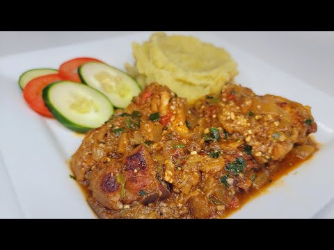 stewed eggplant/baigan/ balanjay| recipe guyanese style