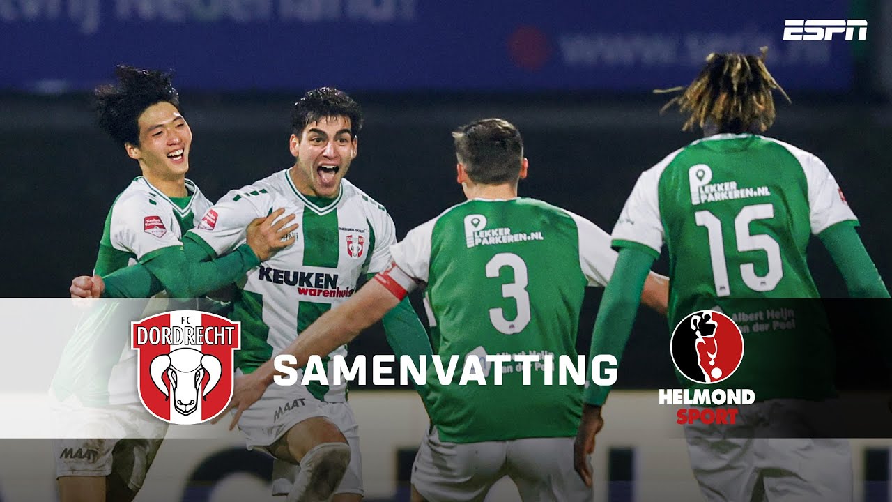 Dordrecht vs Helmond Sport Highlights