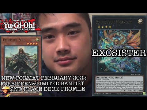 Yugioh new format March 2022 local's 2nd place deck profile-exosister-ft Xeyo-jason lu
