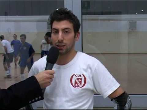 Servizio TvTeramo  servizio "calcio a 5, cus teramo"   TgT News11/12/09