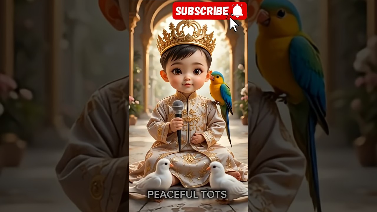 “Royal Zikr — Yeh Mera Nabi Hai ﷺ 👑🕊️ | Peaceful Tots”