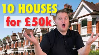 How To Buy 10 Houses with £50k