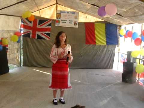 Cand eram pe Ialomita Scoala Barcanesti IL Andreea Ionita