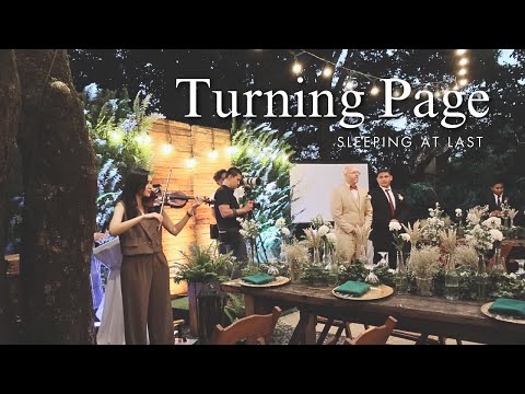 TURNING PAGE - Sleeping At Last | Violin Cover by Justerini